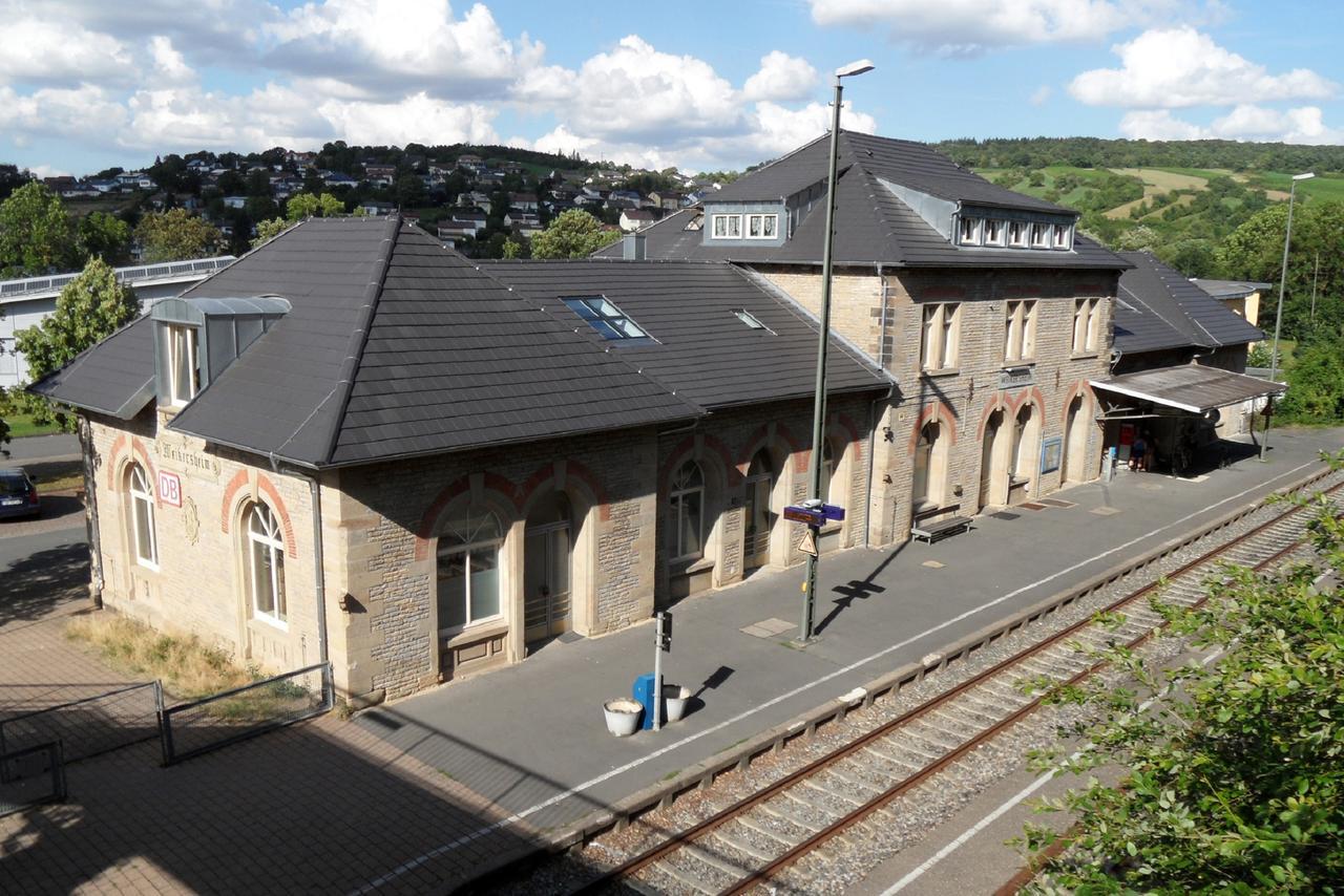 Im Bahnhof - Gaestezimmer - Weikersheim Kültér fotó